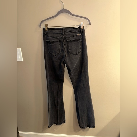 Black, Kancan black flared jeans - Picture 2 of 3